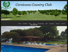 Tablet Screenshot of corsicanacc.com